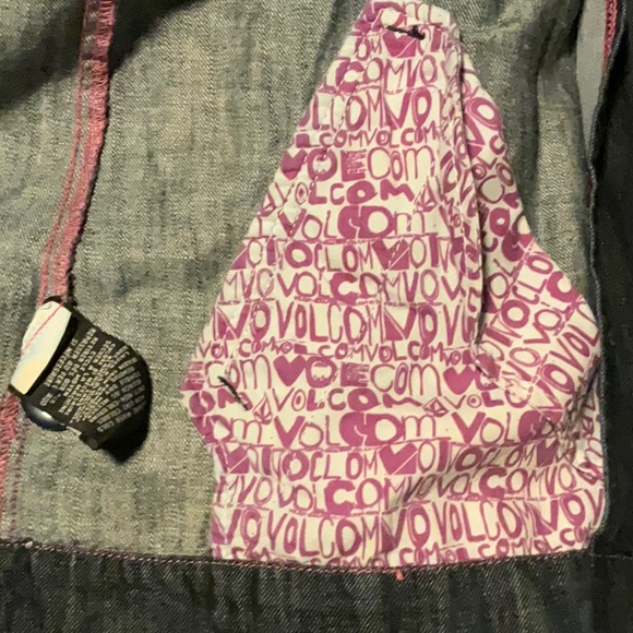 Volcom Women's Denim Jacket - Picture 8 of 11